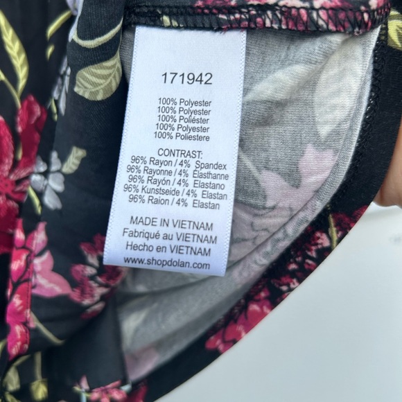 Anthropologie Dolan Top XS Babydoll Floral Blouse Colorful Whimsygoth Fairy - Picture 8 of 12